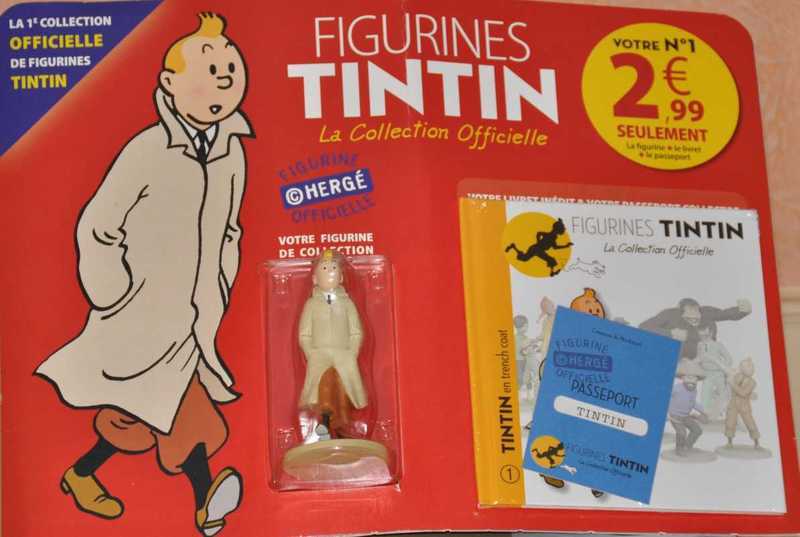 Les Aventures de Tintin :: Figurines Tintin, la collection officielle [TF1]