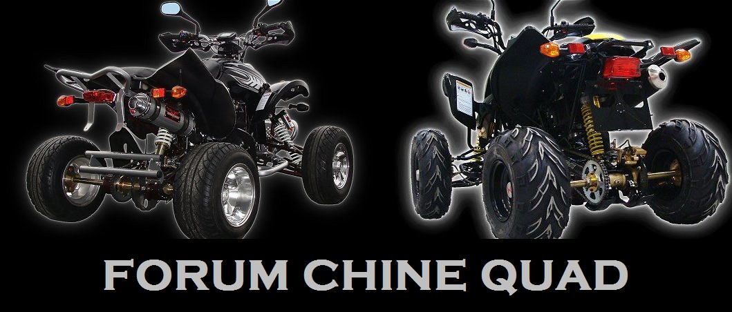 Forum Chine Quad : pour tous modèle chinois Forum Index