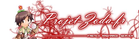 Projet Zoda Online Index du Forum