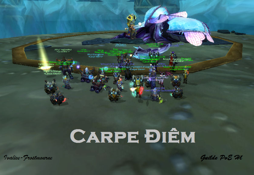 La guilde PvE Carpe Diem Index du Forum