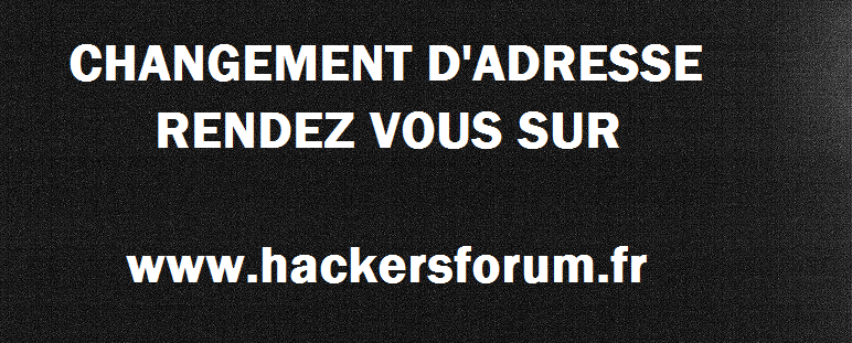 Hack France Forum Index