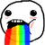 puking rainbow