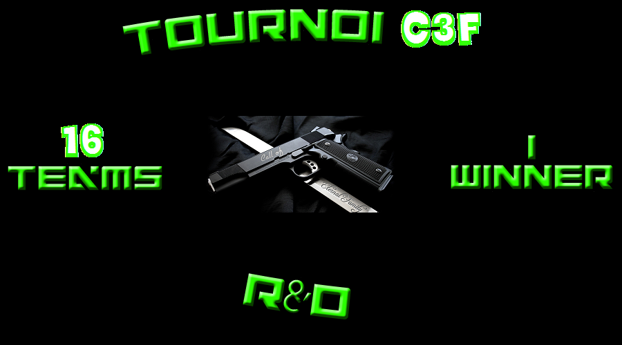 le premier tournoi r&d c3f Index du Forum