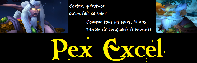pex excel Index du Forum