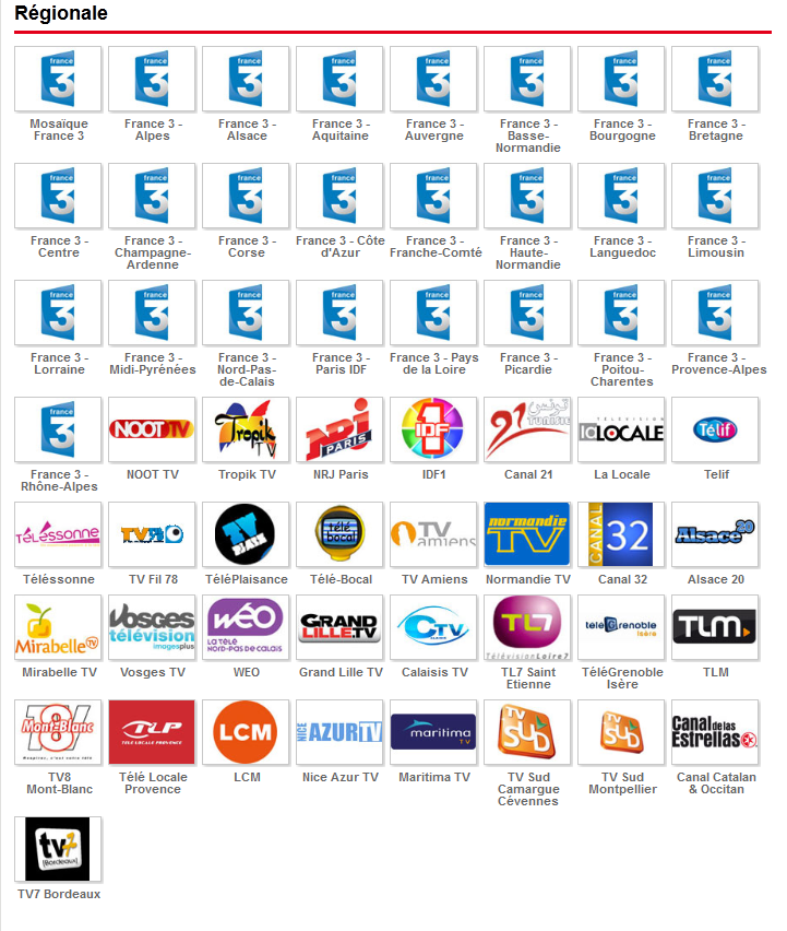 TNT62 L'offre TV de SFR ADSL