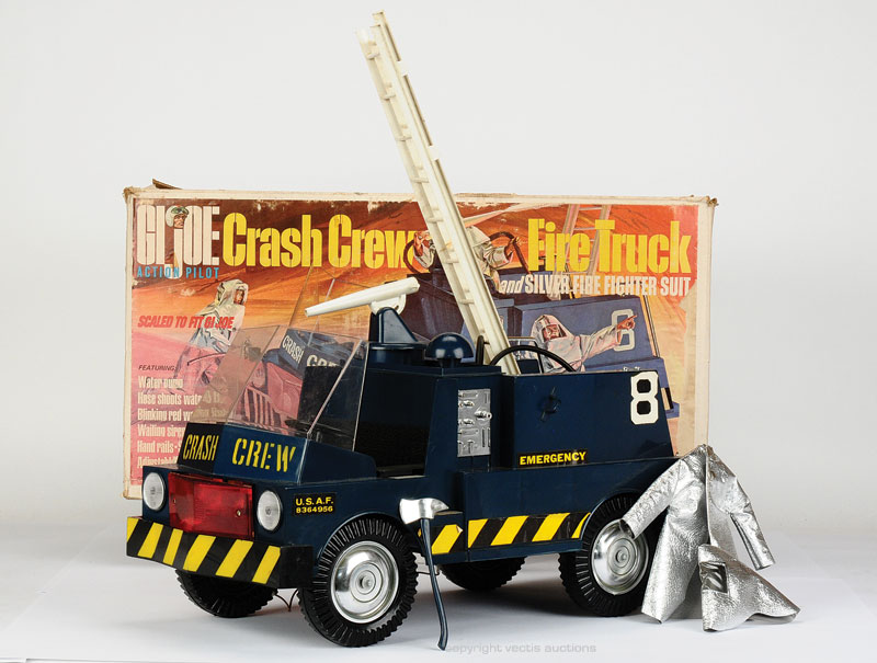 gi joe crash crew fire truck