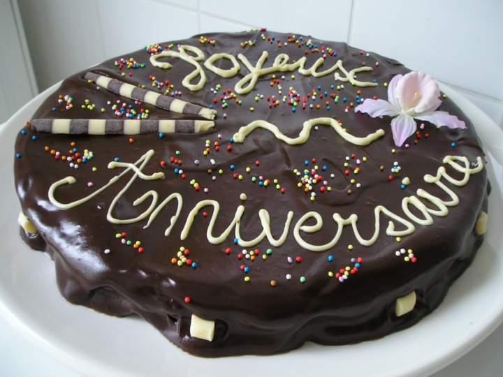 Gateau anniversaire Dix and