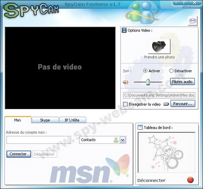 spycam foxiness v1.7 skype