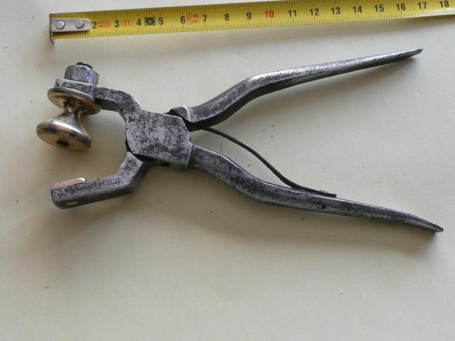 Pince à Estamper Pour Bijoux - Marquage Des Anneaux Et Bracelets, Outil De Bijoutier