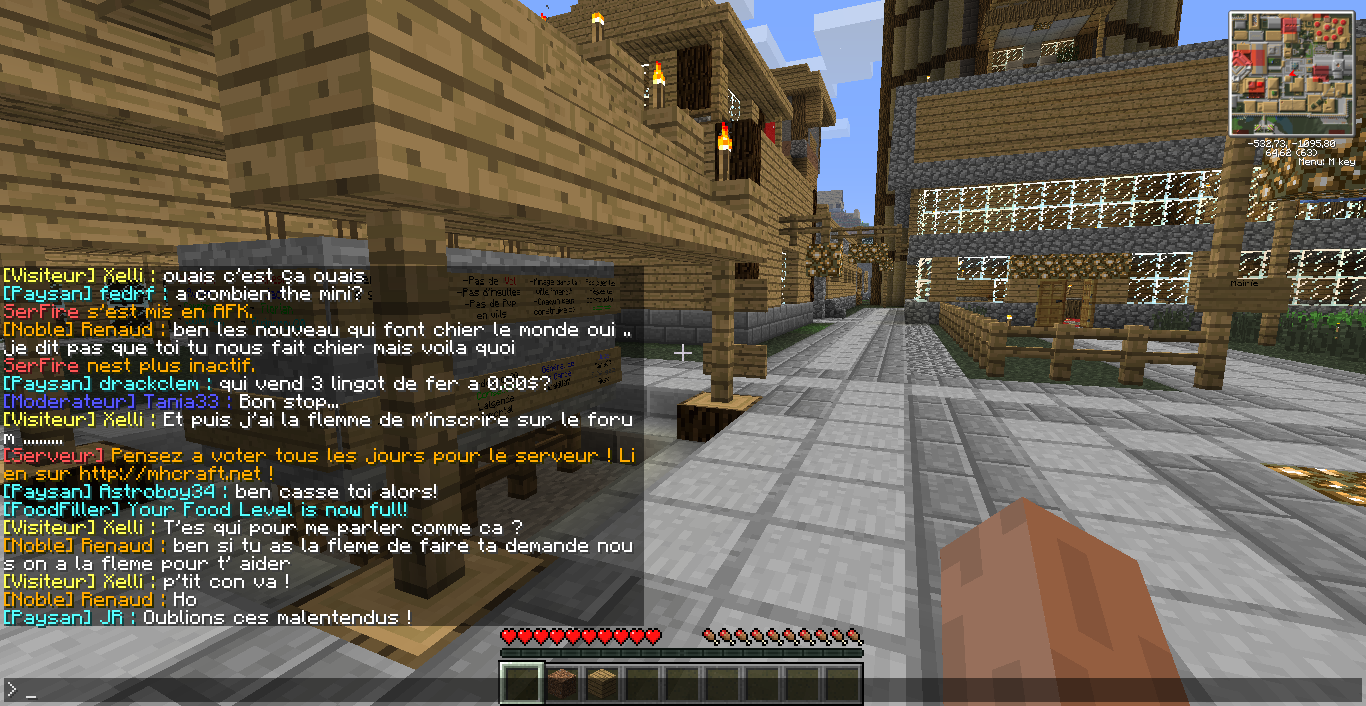 comment devenir paysan mhcraft