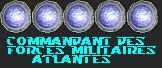 Commandant des Forces Militaires Atlantes (VL)