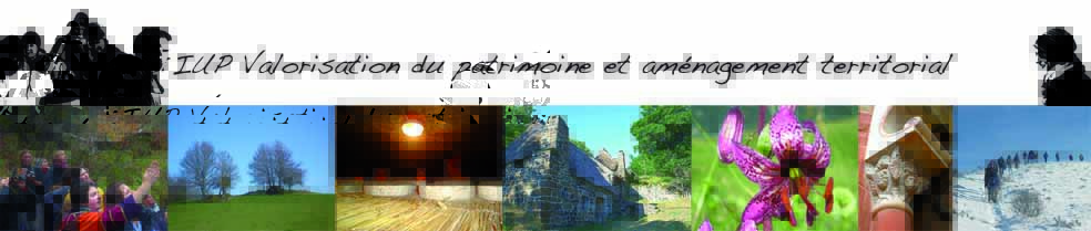 iup valorisation du patrimoine et aménagement du territoire Forum Index
