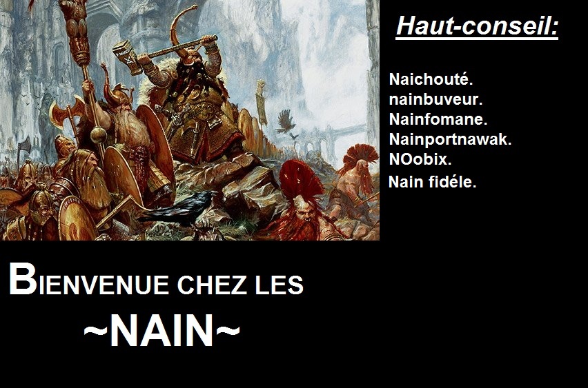 les nains Index du Forum