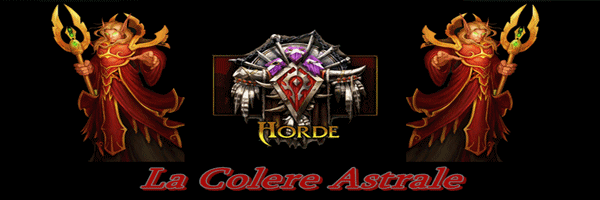 la colère astrale Index du Forum