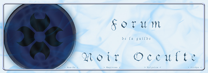 °° Noir Occulte °° Index du Forum