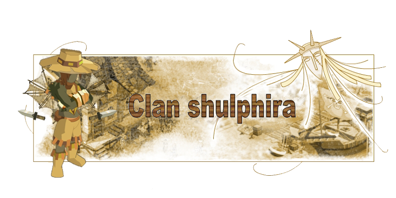 clan shulphira Index du Forum