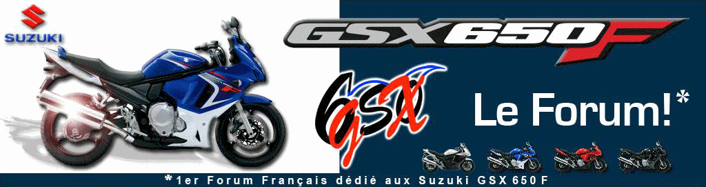 Forum des GSX 650 F "non officiel" Index du Forum
