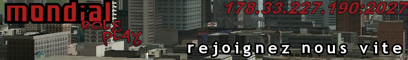 Mondial-Role Play Index du Forum