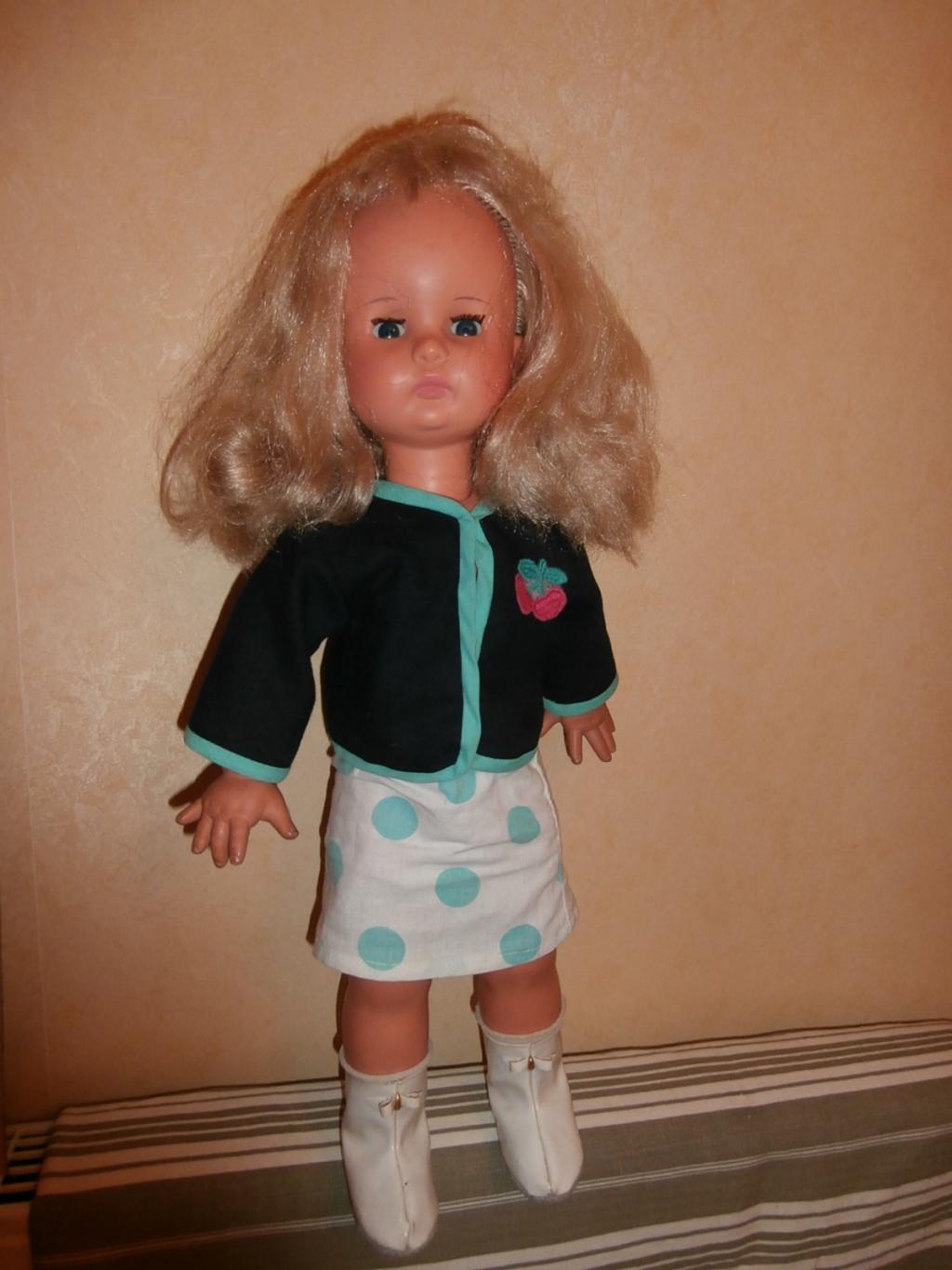 Poupée Suzy De Bella 50 Cm - Habillée D'origine - Années 1960 - Fabriquée En France