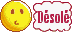 Désolé
