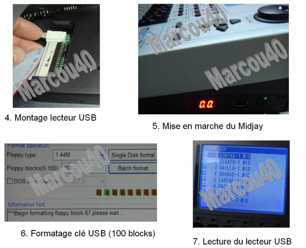 KEYBOARDS FAN CLUB Tutoriel MIDJAY un lecteur USB