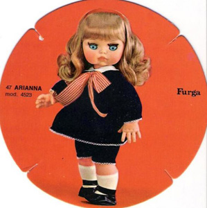 POUPEE DE COLLECTION ARIANNA - LUCIA
