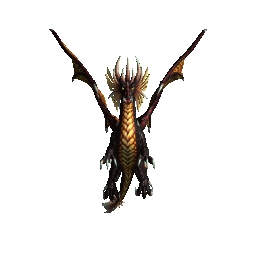 Dragon crachant du feu