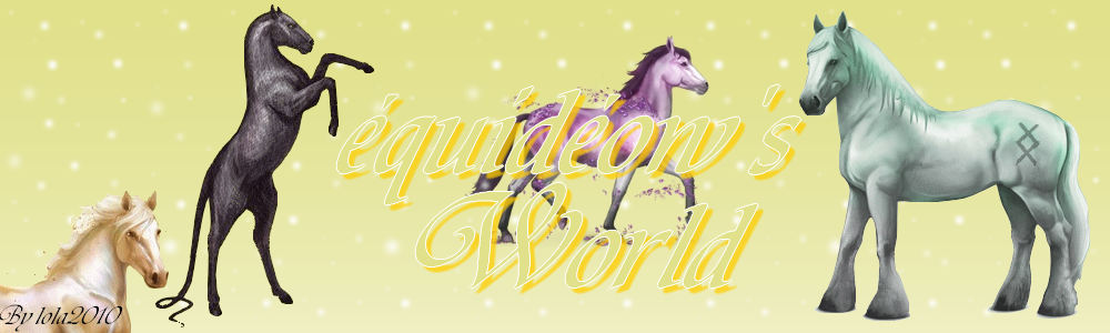 equidéow's world Index du Forum