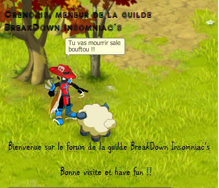 breakdown insomniac's Index du Forum