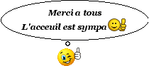 pour l'accueil