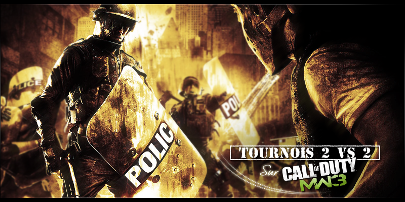 Divers tournois 2 vs 2 sur Mw3 Index du Forum
