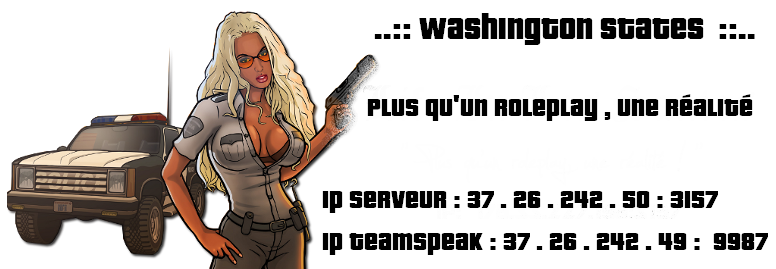~ Washington City Role-Play ~ Index du Forum