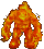 géant de flammes