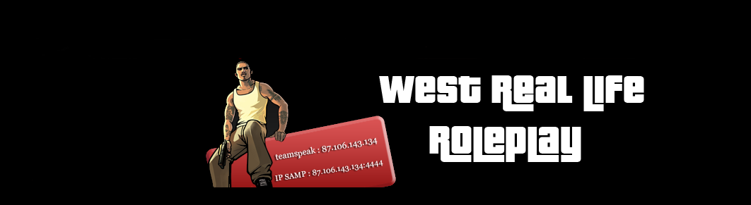 West Real Life RolePlay Index du Forum