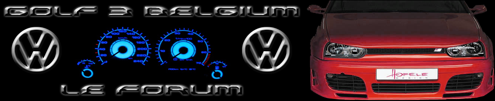 Tout sur la Vw Golf 3 Index du Forum