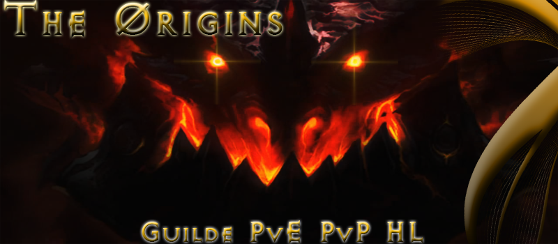 Forum de la guilde the Ørigins évoluant sur le serveur privé wow earthquake 4.0.6 Index du Forum