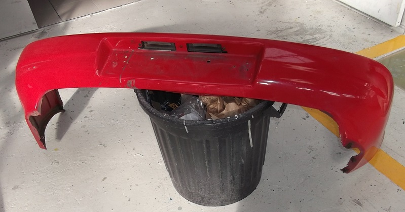 restauration carrosserie exterieur MR2 mk2 REV1 Pare-choc-ar-3d17d40