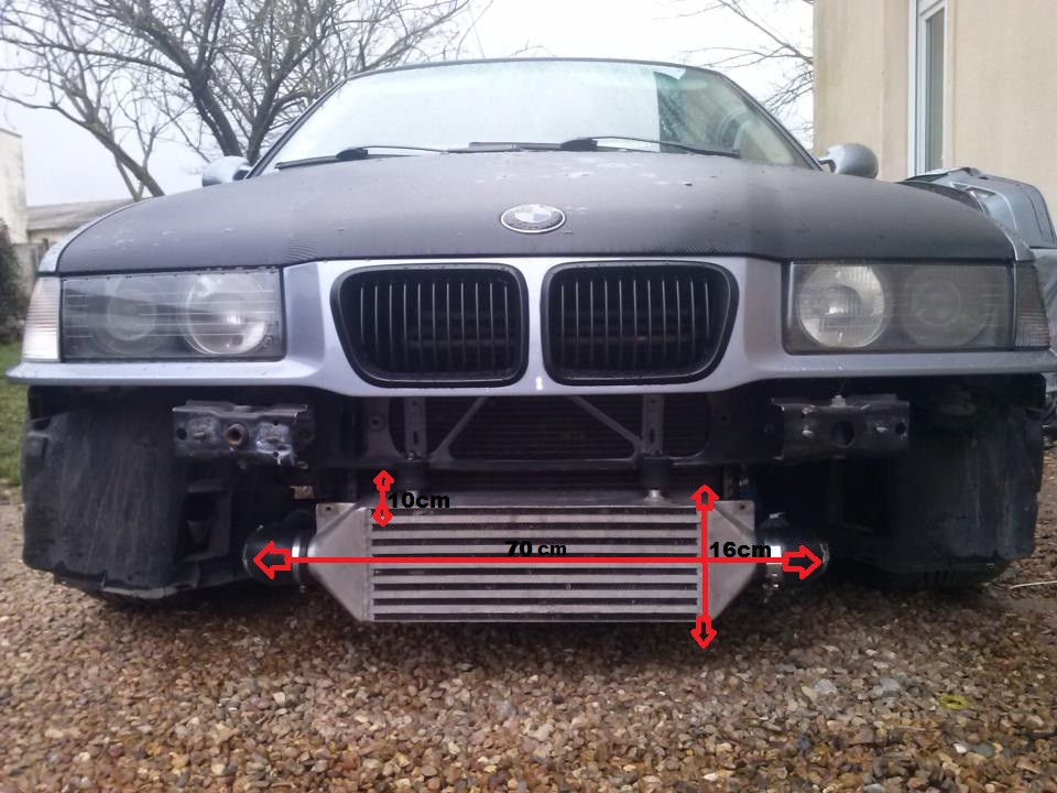 Kit intercooler bmw 325 td #5