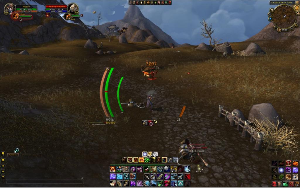 interface perso barres de vie etc