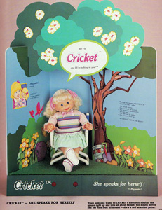 poupee cricket