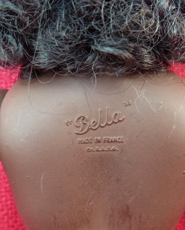 Ancienne Poupée Muguette Bella 36 Cm - France, Années 1950, état D'occasion