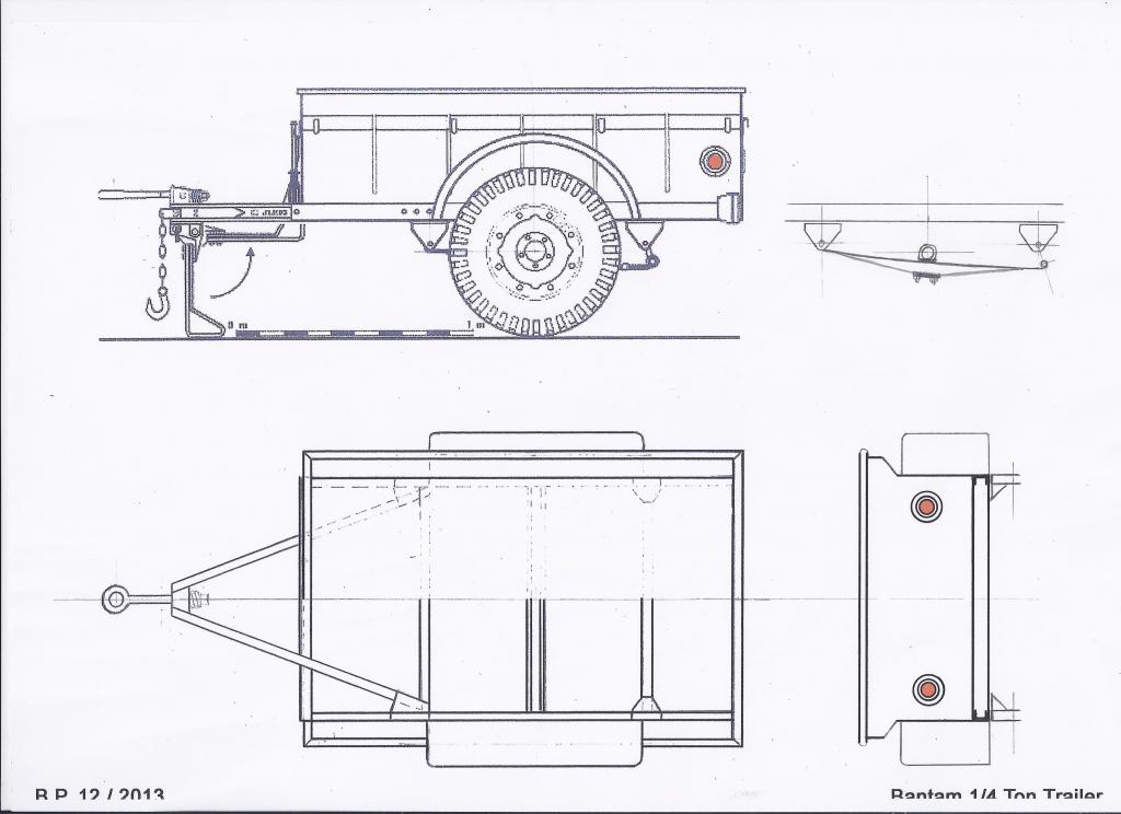 Jeep Danbury 1/16e, motorisée Sumo + remorque Bantam 1/4 t 5-427c3ae