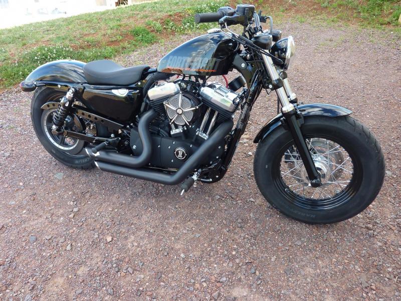 Harley Davidson Sporster 1200 Forty Eight avec quelques modifs ... P1030579-3f1e663