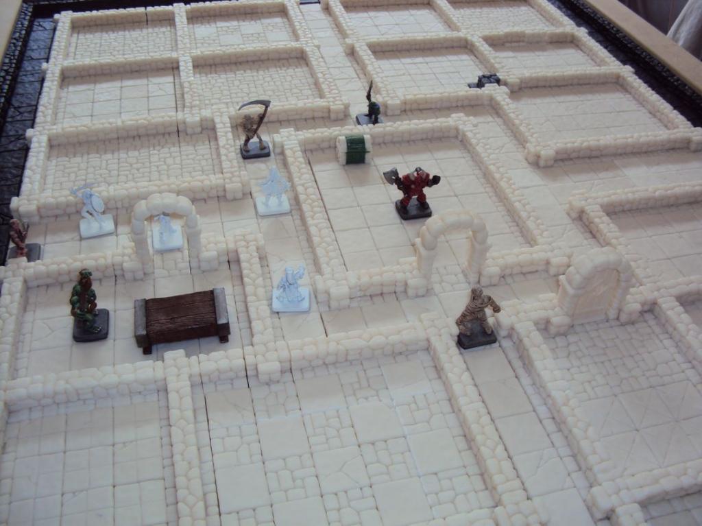 heroquest remaster :: Plateau de jeu 3D modulable en résine