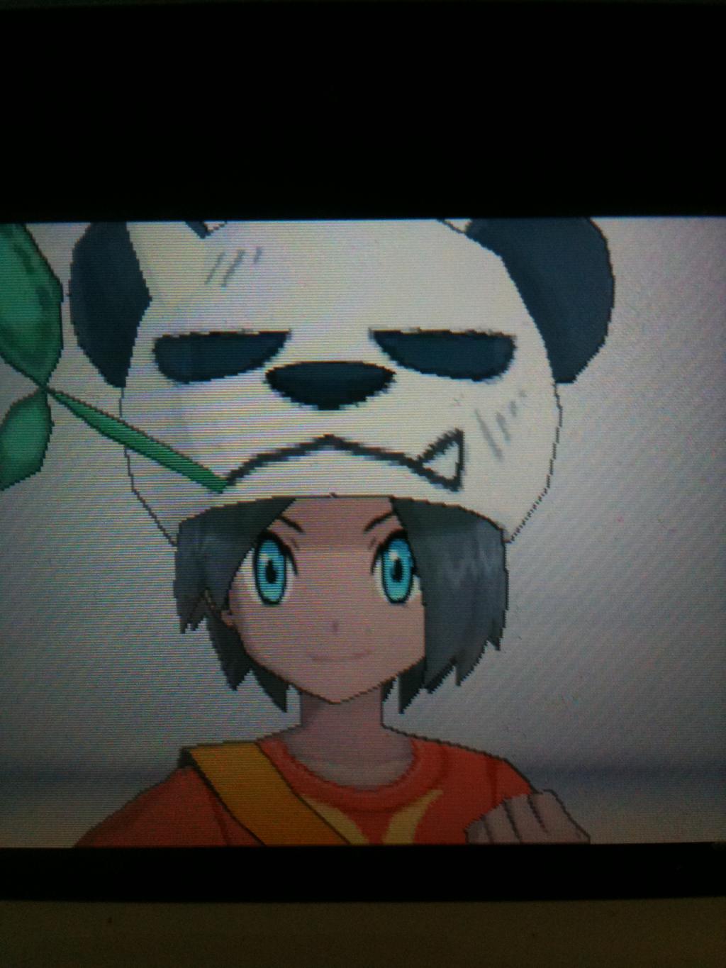 pokemon x comment avoir le chapeau panda