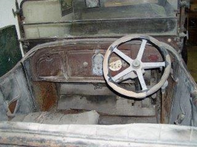 Photo Ancienne Automobile Torpédo (vers 1920) – Tirage Original 10x5cm