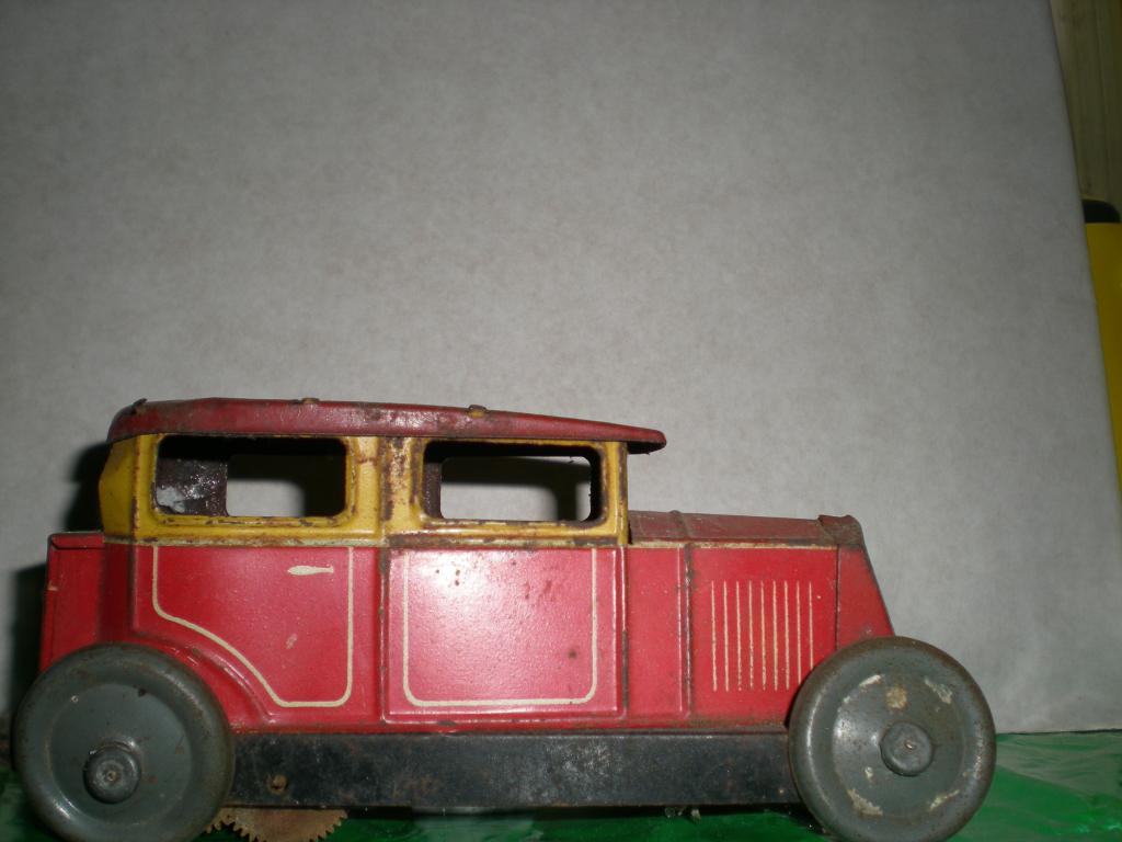 Voiture Ancienne Saint Mihiel Jouets 1935 Renault Monasix Tôle – 17 Cm, RARE