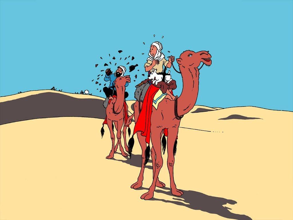 Fusée lunaire Tintin par Bordelo sur L'Air du Bois