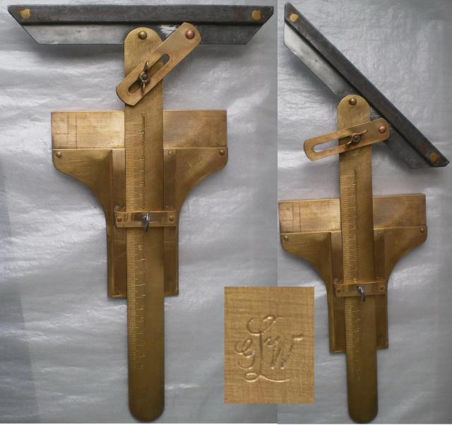 Lot D'outils Anciens - Instruments De Mesure Vintage - Occasion