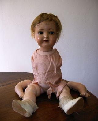 PERRUQUE DOLL WIG MIXTE FILLE OU GARCON BABY BLOND 10.11 POUPÉE BJD